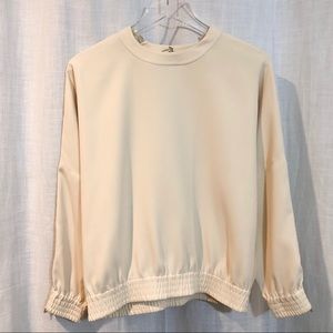 Rag & Bone / zip-shoulder pullover